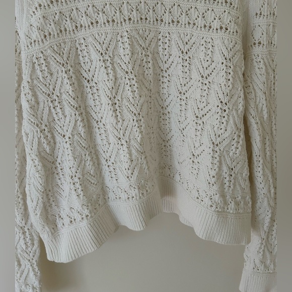 Boden Knit/Crochet Boho Ivory Sweater
Size: Medium
EUC (Some light piling.) - Picture 3 of 12